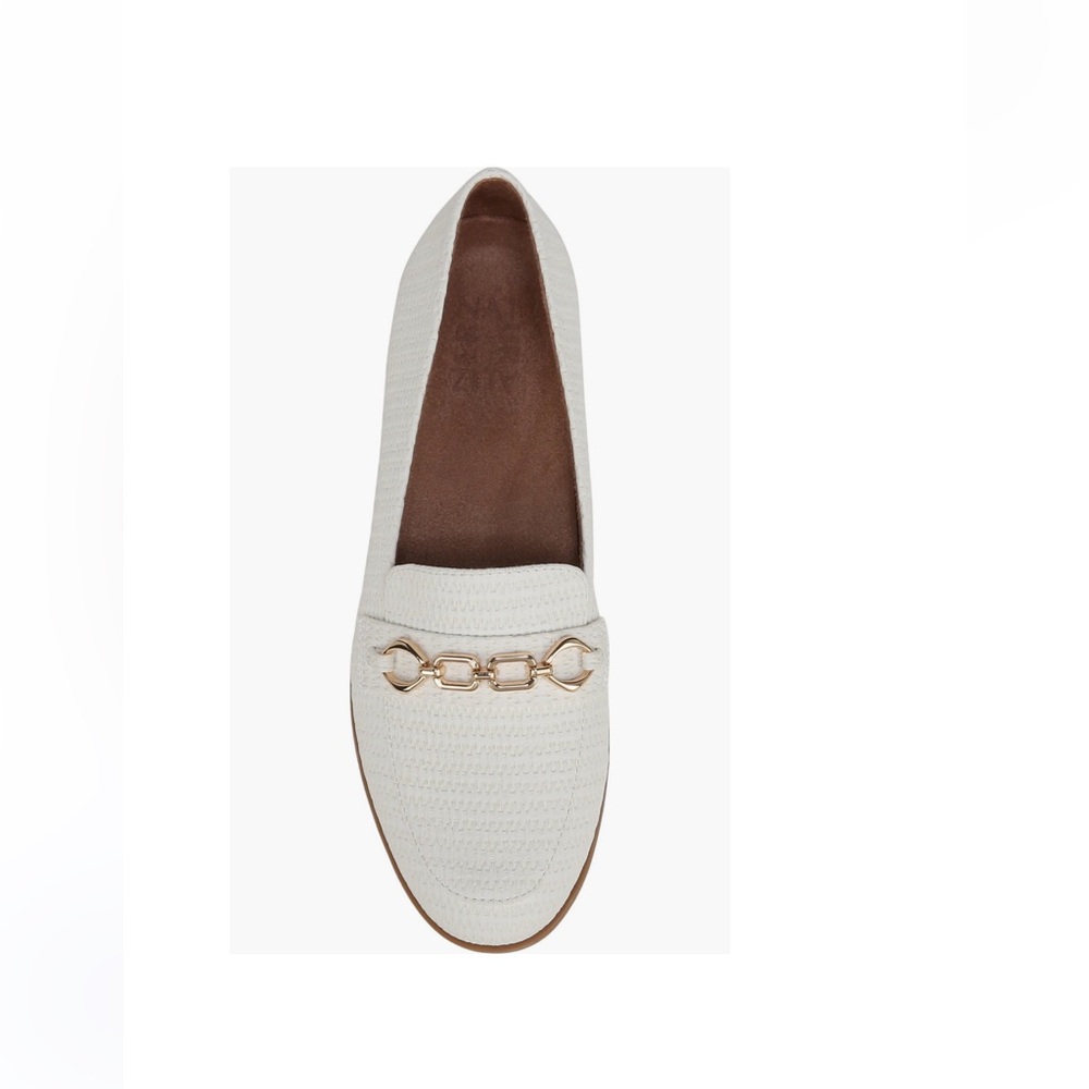 Naturalizer Mariana Chain Link Loafer All White With Gold Chain Women’s Size 9 - Picture 7 of 16